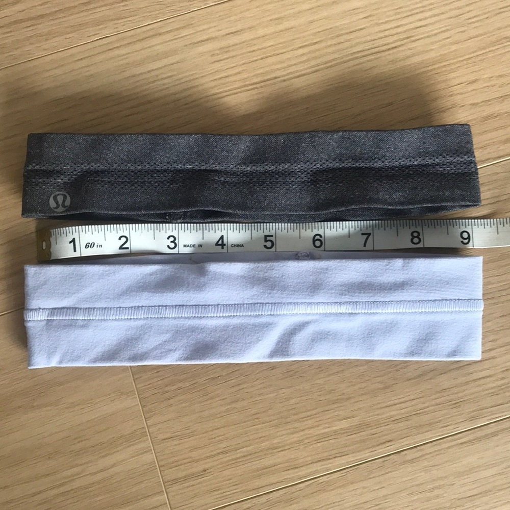 Pair of TWO lululemon headbands